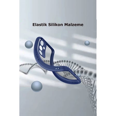 Tedar Samsung Galaxy A14 4g Kılıf Platin Silikon - Yeşil Najmaddin