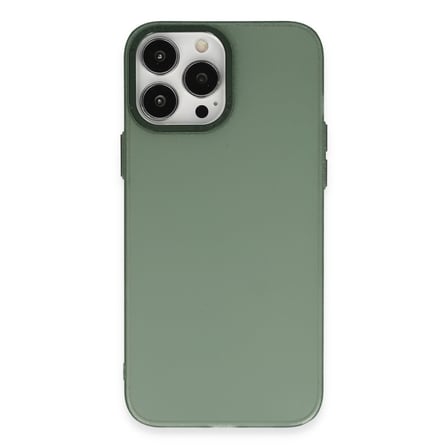 Bez iPhone 14 Pro Kılıf Modos Metal Kapak - Koyu Yeşil Najmaddin