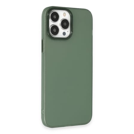 Bez iPhone 14 Pro Kılıf Modos Metal Kapak - Koyu Yeşil Najmaddin