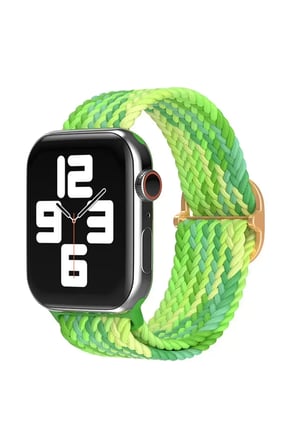 Mark Newface Apple Watch 38mm Star Kordon - Turkuaz-Yeşil Najmaddin