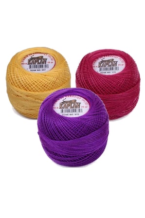 Tedar 3 Adet Kaplan Etamin Ve Kanaviçe İpi 8 No Kod/Renk: 347 - 115 - 915 - Ryl Najmaddin