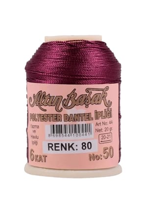 Tedar Altınbaşak Oya ve Dantel İpi 20 gr - Royaleks - No: 080 Najmaddin