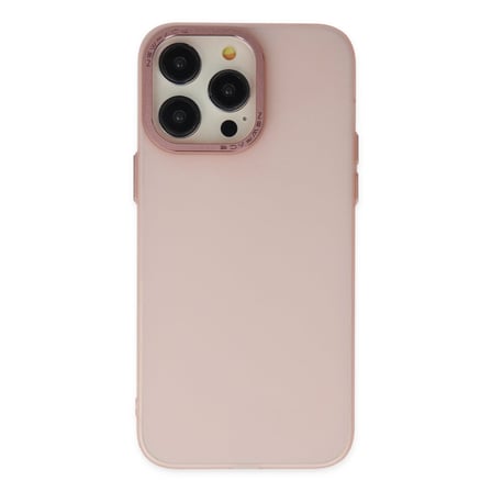 Bez iPhone 14 Pro Kılıf Modos Metal Kapak - Pembe Najmaddin