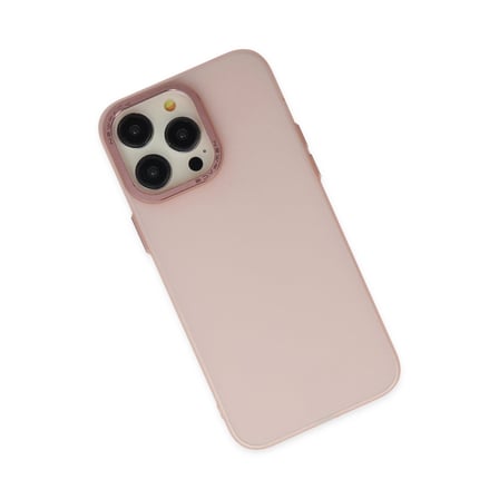 Bez iPhone 14 Pro Kılıf Modos Metal Kapak - Pembe Najmaddin