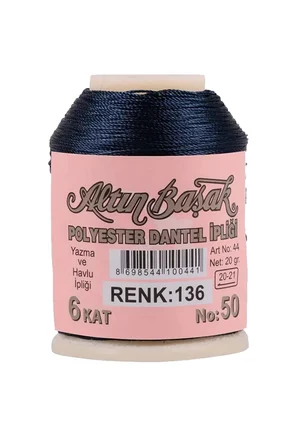 Tedar 3 Adet Altınbaşak Oya ve Dantel İpi 20 gr - Royaleks - No: 903 - 102 - 136 Najmaddin
