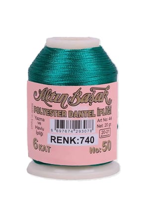 Tedar Altınbaşak Oya ve Dantel İpi 20 gr - Royaleks - No: 740 Najmaddin
