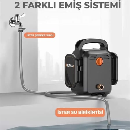 Sh Powermaster Pm-24688 Pratik Yüksek Basınçlı Araç Yıkama Makinesi Najmaddin