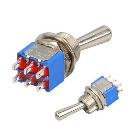Sh Ic-148g Toggle Switch On-off Ø12mm Mts-202l Najmaddin