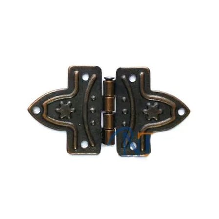 Tedar Yonca Menteşe - Küçük 18x31 Mm, Antik, 1 Adet Najmaddin