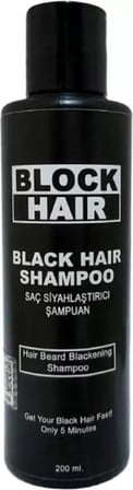 Sh Block Hair Saç Koyulaştırıcı Siyahlaştırıcı Bakım Şampuanı 200ml Najmaddin