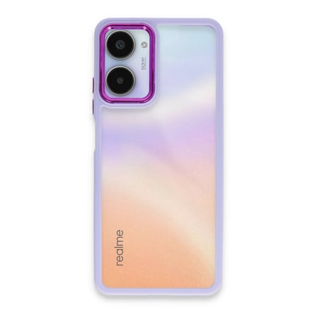 Bez Realme 10 Pro 5G Kılıf Dora Kapak - Lila Najmaddin