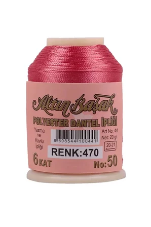 Tedar 3 Adet Altınbaşak Oya ve Dantel İpi 20 gr - Royaleks - No: 470 - 940 - 758 Najmaddin