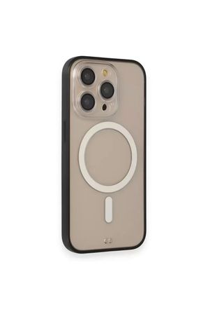 Sh Newface Apple İphone 14 Pro Kılıf Grand Magneticsafe Kapak - Siyah Najmaddin
