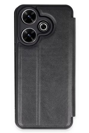 Sh Newface Xiaomi Redmi 13 4g Kılıf Flip Cover - Siyah Najmaddin