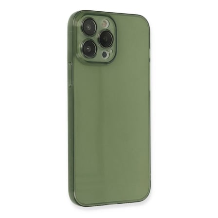 Tedar Apple İphone 13 Pro Kılıf Fly Lens Silikon - Yeşil Najmaddin