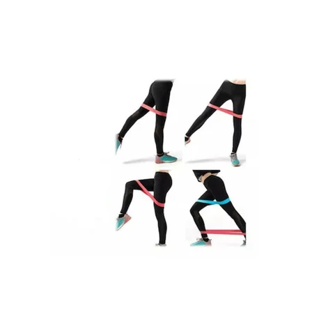 Emin Pilates Squat Aerobik Direnç Lastiği 5 Li Paket Najmaddin
