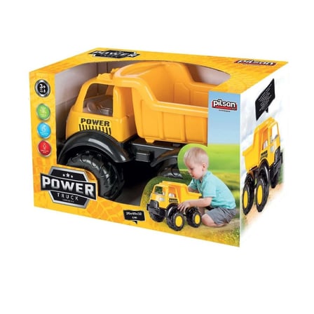 Ticaret 06 522 Power Kamyon Sarı -NessiWorld Oyuncak Najmaddin