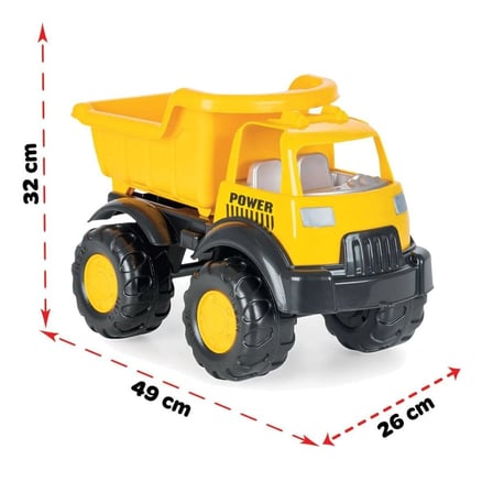 Ticaret 06 522 Power Kamyon Sarı -NessiWorld Oyuncak Najmaddin
