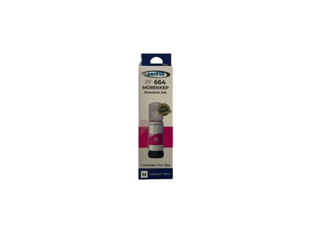 Bez perFIX PF T6643 - 6733  Kırmızı Şişeli Mürekkep (70 ml ) Najmaddin