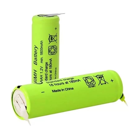 Sh Gp 1.2 Volt 1800 Ma Düz Kafa Puntalı Şarjlı Aa Kalem Pil 180aah Najmaddin