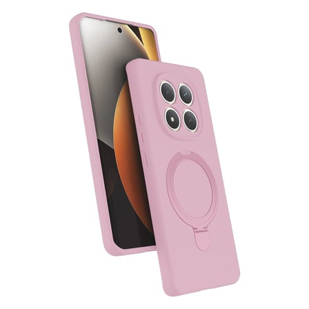 Bez Redmi Note 15 4G Regal Magsafe Standlı Kapak - Açık Pembe Najmaddin