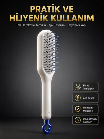 Karg Yeni Nesil Saç Fırçası Saç Derisini Ölü Derilerinden Arındırır Kolay Temizlenen Najmaddin