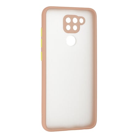 Bez Redmi Note 9 Kılıf Montreal Silikon Kapak - Pembe Najmaddin