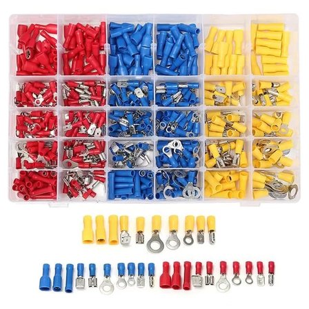 Sh Powermaster Pm-25982 Muhtelif Ölçülerde Kablo Pabuç (480 Parça) Najmaddin