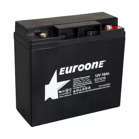Sh Euroone Eo1218 12 Volt 18 Amper Bakımsız Kuru Agm Akü Najmaddin