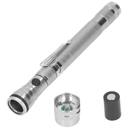 Sh Powermaster Mx-2808 Mıknatıslı 360 Derece Döner Başlıklı 3 Ledli Beyaz Işık El Feneri Najmaddin