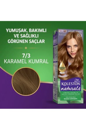 Tedar Naturals Saç Boyası Karamel Kumral 7/3 Najmaddin