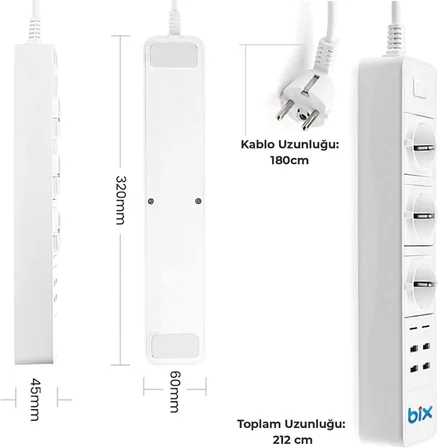 Karg Vtn Bp-01 Wifi Yüksek Akım Korumalı Hızlı Şarj Özellikli Akıllı Priz Najmaddin