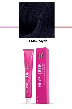 Tedar Premium 1.1 Mavi Siyah - Kalıcı Krem Saç Boyası 50 g Tüp Najmaddin