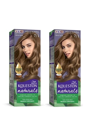 Tedar Naturals Saç Boyası Küllü Kumral 7/1 2x Paket Najmaddin