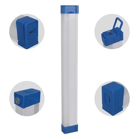 Sh Powermaster T530 32cm 40w Çubuk Portatif Led Işıldak Şarjlı Tüp Lamba 1200mah Najmaddin