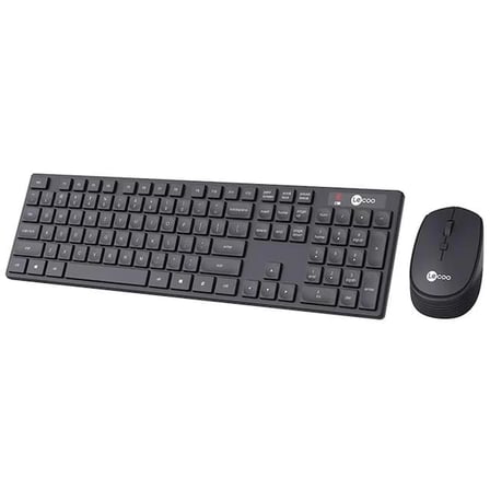 Sh Lecoo Km2001 Kablosuz Q Klavye - Mouse Set Najmaddin