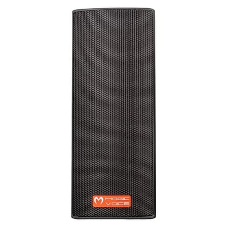 Sh Magicvoice Mv-26  2x7,5 Cm 50w 3 Yollu Siyah Sütun Hat Trafolu Hoparlör 2'li Takım Najmaddin