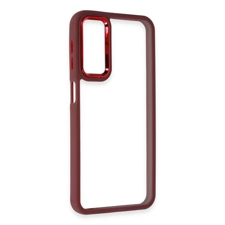 Tedar Samsung Galaxy A24 4g Kılıf Dora Kapak - Kırmızı Najmaddin