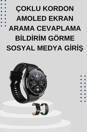 Hepsi Yeni Nesil Sesli Görüşme Akıllı Saat ve Powerbank Çoklu Şarj Girişli Bluetooth Kulaklık Nabız Ölçer Najmaddin