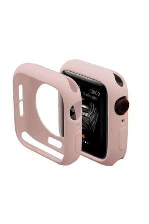 Sh Newface Apple Watch 44mm Silikon Alt Kasa - Pudra Najmaddin