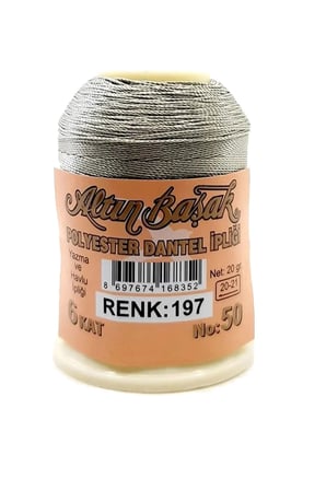 Tedar 3 Adet Altınbaşak Oya ve Dantel İpi 20 gr - Royaleks - No: 858 - 508 - 008 Najmaddin