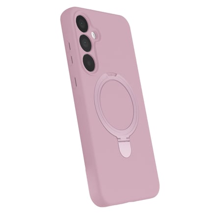Bez Galaxy A55 5G Regal Magsafe Standlı Kapak - Açık Pembe Najmaddin