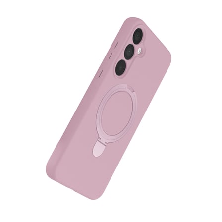 Bez Galaxy A55 5G Regal Magsafe Standlı Kapak - Açık Pembe Najmaddin