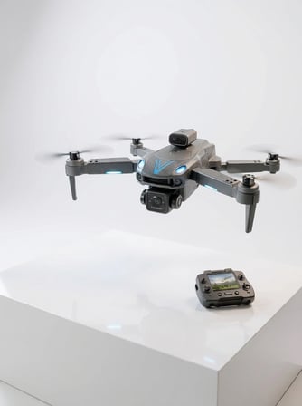 Karg Katlanabilir Çift Kameralı Drone Uzaktan Kumandalı Hava Aracı Najmaddin