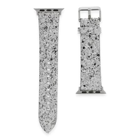 Mark Newface Apple Watch 38mm Starry Taşlı Kordon - Gümüş Najmaddin