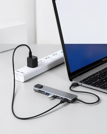 Çe 8 Port Type-c Çoğaltıcı Najmaddin