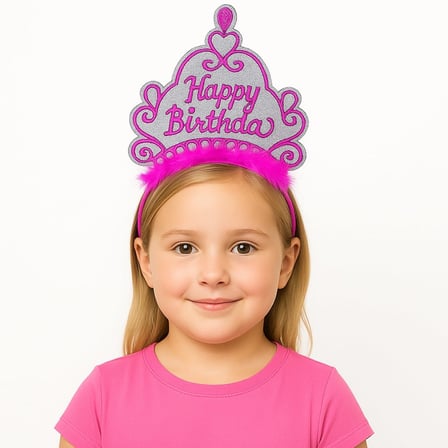 Ticaret Pembe Happy Birthday Prenses Tacı – Doğum Günü Taç ANessiWorldesuarı Najmaddin