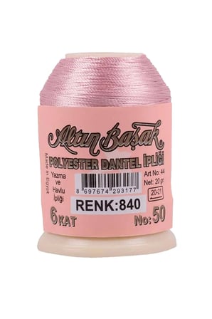 Tedar 3 Adet Altınbaşak Oya ve Dantel İpi 20 gr - Royaleks - No: 840 Najmaddin