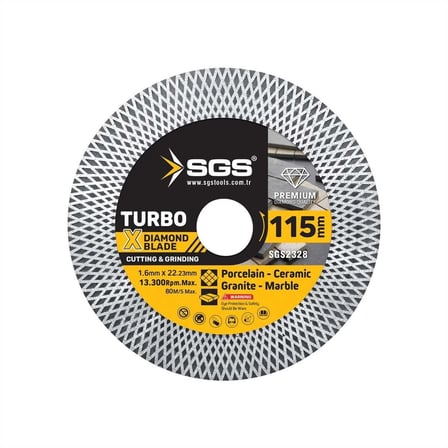 Mey Mey İthalat Sgs 2328 Seramik Hassas Fayans Kesici İnce 115X1,6X22 Najmaddin
