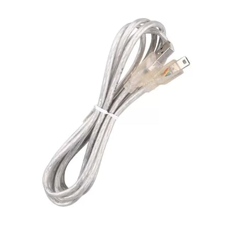 Sh Powermaster İpod Şarj Aleti Kablosu 5 Pin Geniş 1.5 Metre Şeffaf Najmaddin